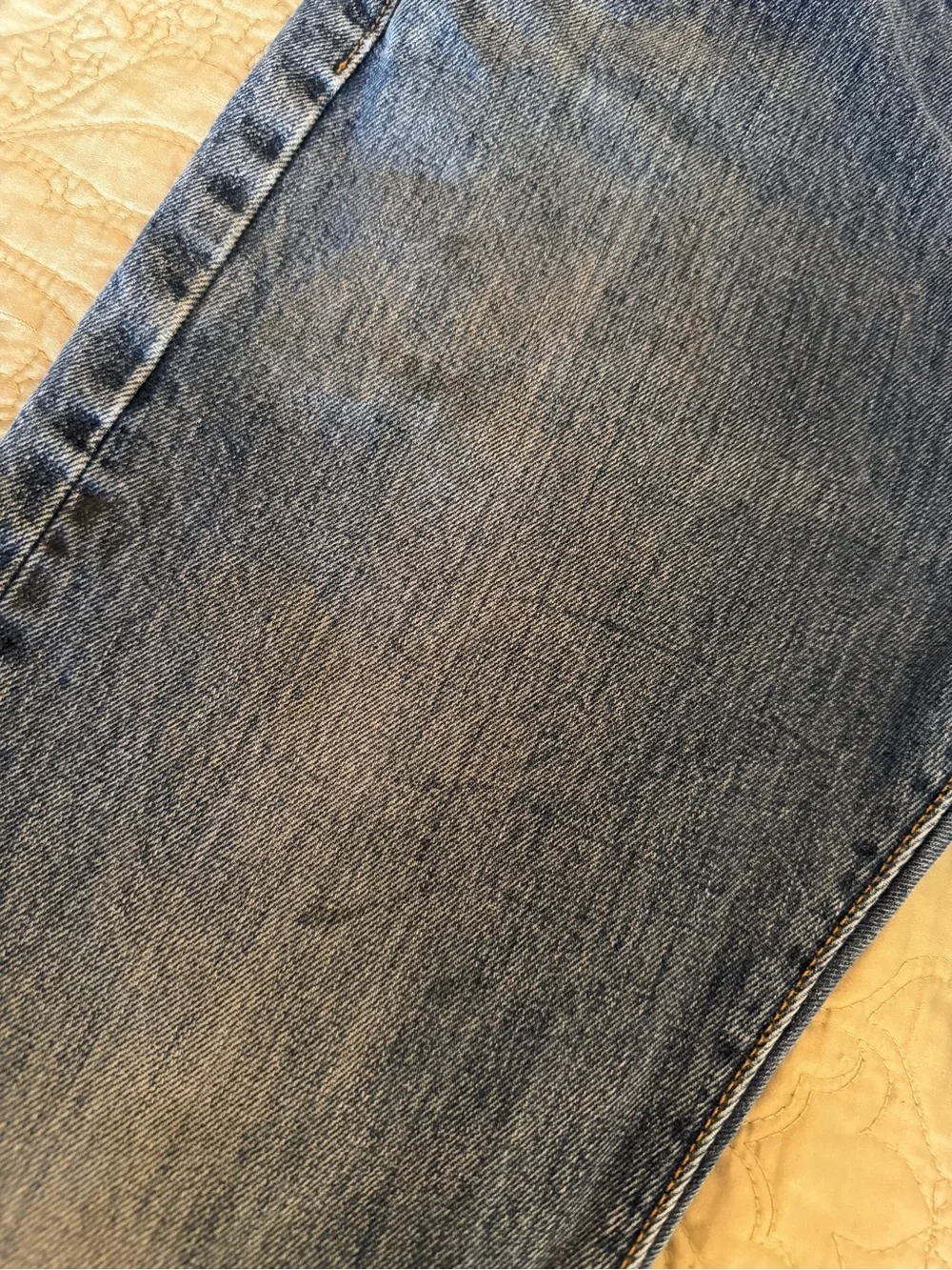 Vintage Levi’s 501 Button Fly Jeans Distressed Grunge 90s Straight Leg USA - Picture 12 of 13